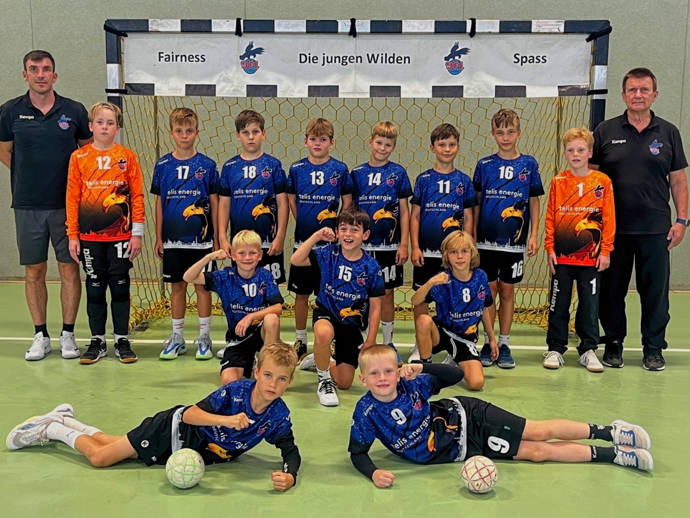 Mannschaftsfoto VFL Potsdam E2 20026/27